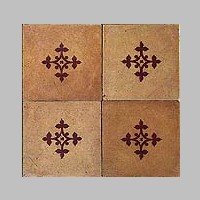 Ceramic tile design by A W N Pugin, produced by Minton in 1850. (4).jpg